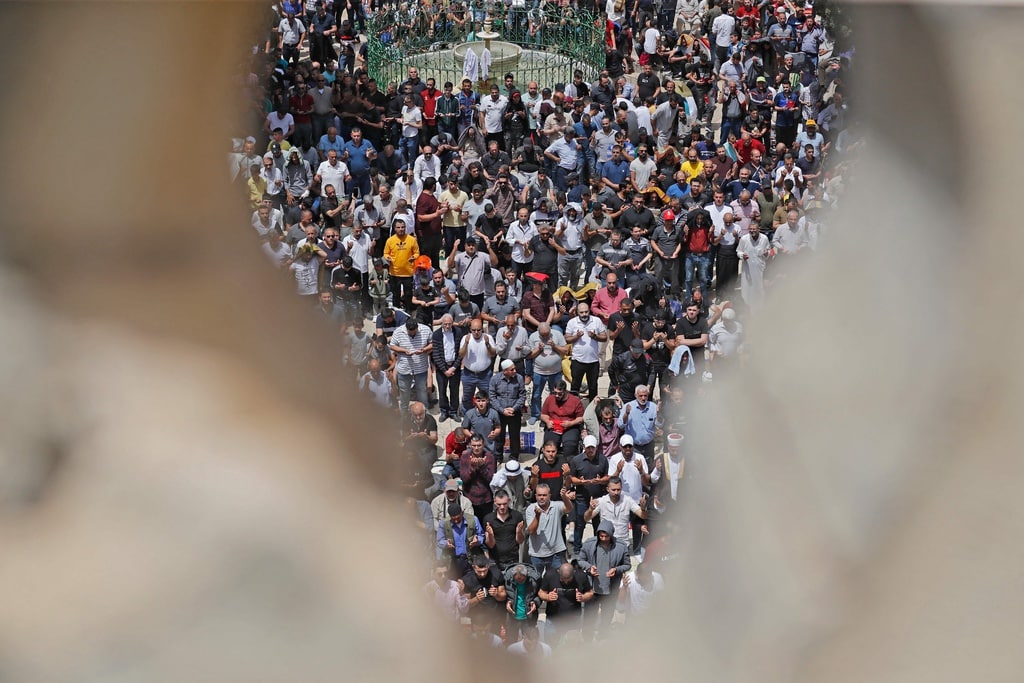 Prayer at Al-Aqsa Mosque