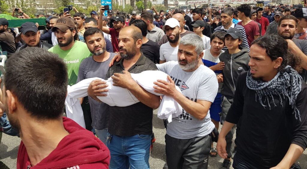 Funeral for the victims of the immigration boat