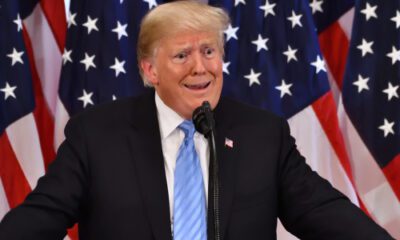 Trump during a speech