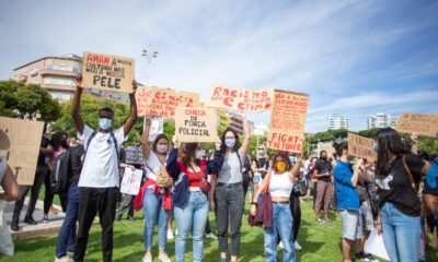 Protesting for black people