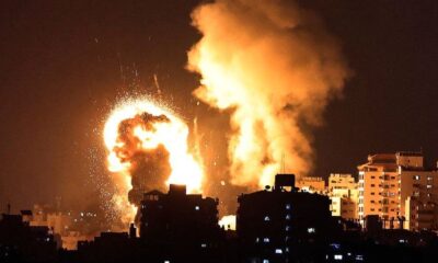 Israel bombing Gaza Strip