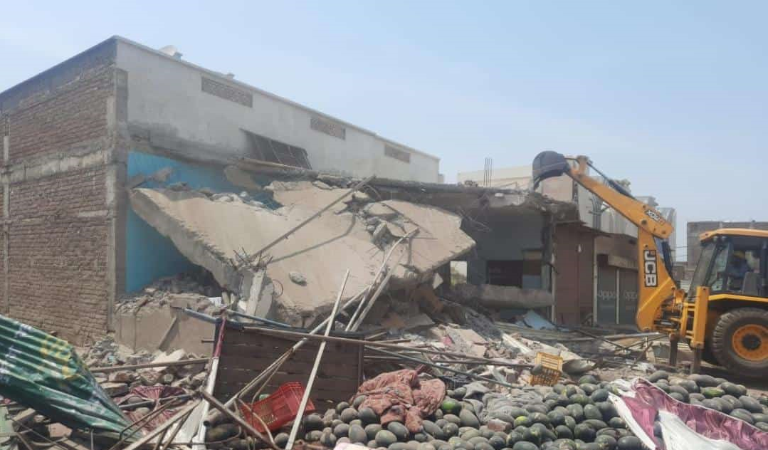 Houses of Muslims demolished in India