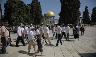 Israeli settlers inside Al-Aqsa mosque