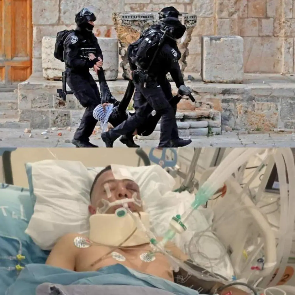 Walid Al-Sharif Palestinian youngster