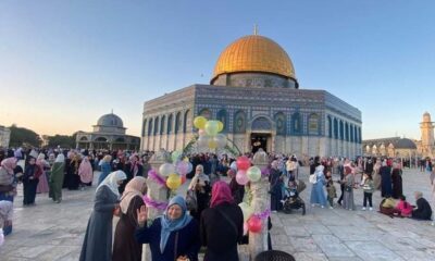 Eid Al-Fitr in Al-Aqsa Mosque