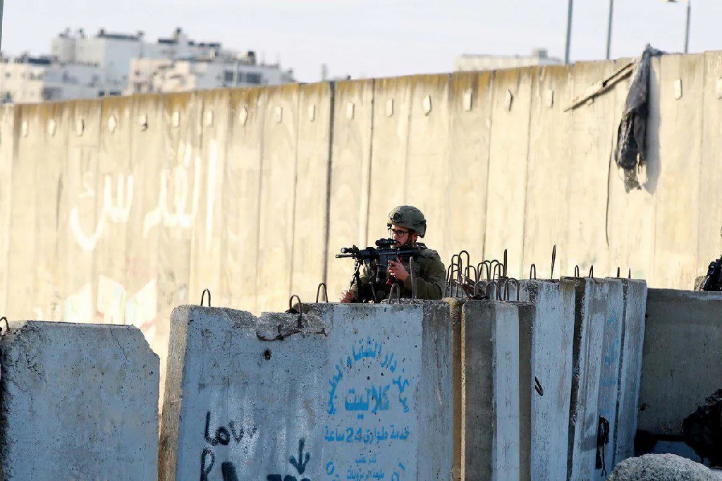 Israeli occupation forces