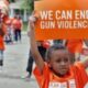Gun violence protest