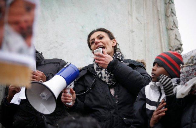 Protest against Sweden social services