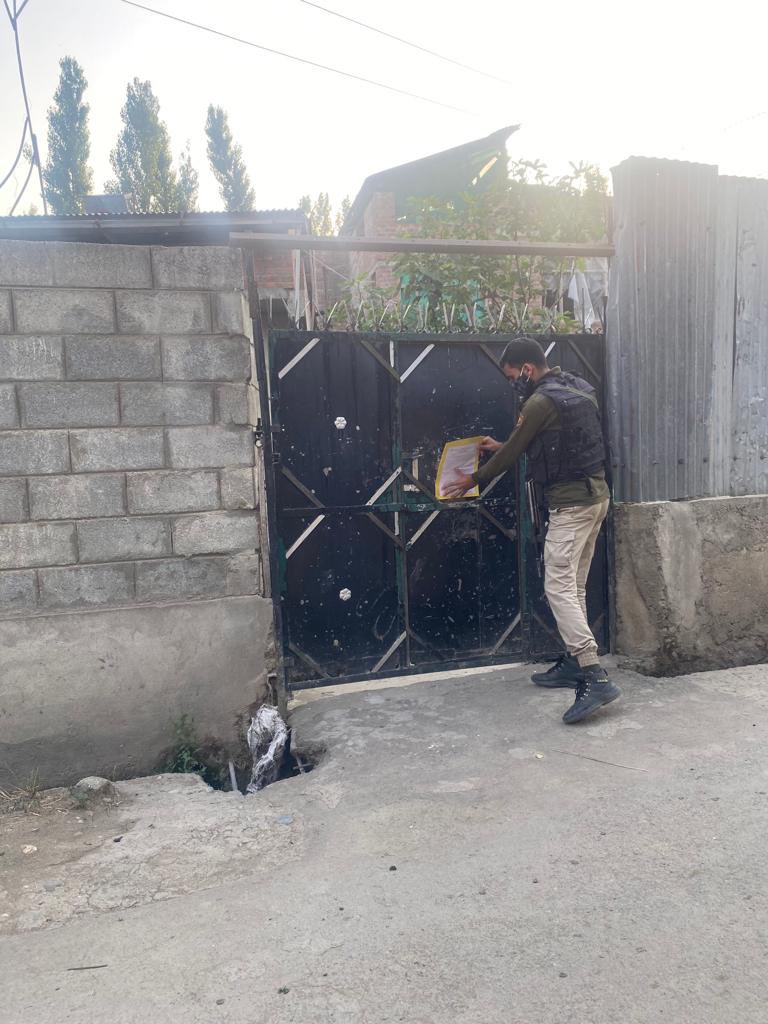 India government attach properties in Kashmir for harbouring militants