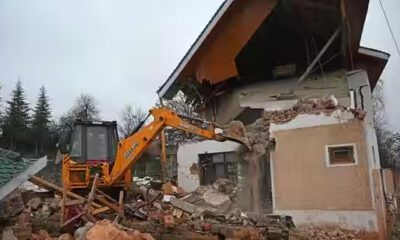 Bulldozer and Eviction drive in Kashmir