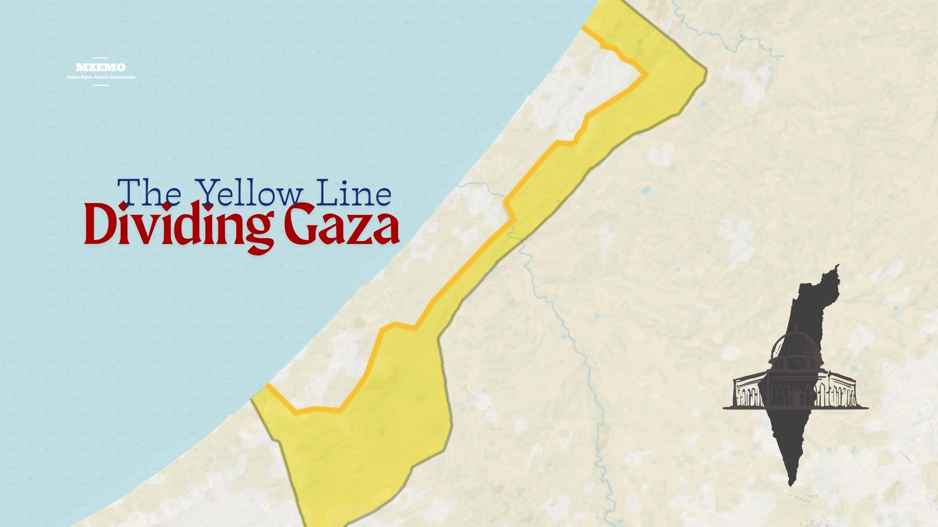 The-Yellow-Line-Dividing-Gaza